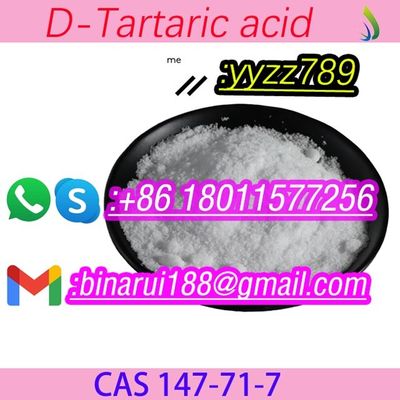 Fabrieksvoorziening Voedselkwaliteit D-Tartarijnzuur C4H6O6 (2S,3S) -Tartarijnzuur CAS 147-71-7