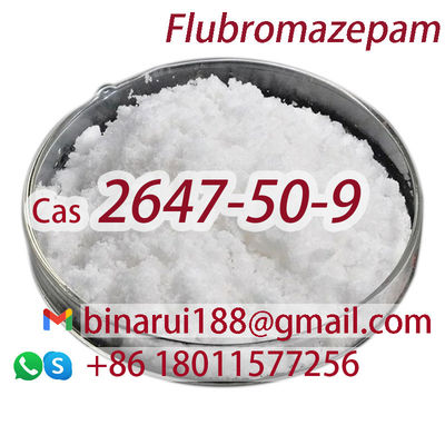 Flubromazepam CAS 2647-50-9 7-bromo-5-(2-fluorophenyl)-1H-benzo[e][1,4]diazepine-2(3H) -een