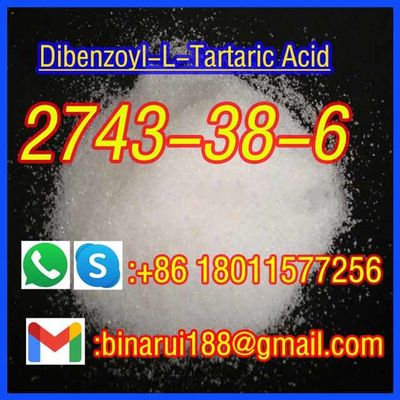 BMK Dibenzoyl-L-tartaarzuur fijne chemische tussenproducten CAS 2743-38-6