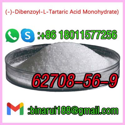 CAS 62708-56-9 L(-) -Dibenzoyl-L-tartinezuur monohydraat C18H16O9 L-DBTA pmk