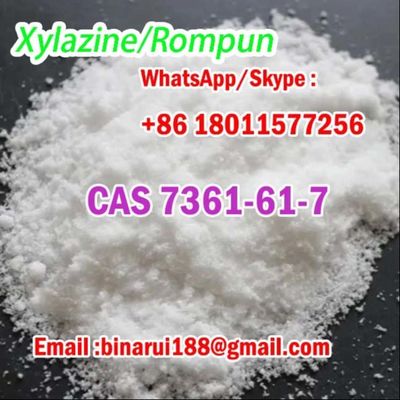 Xylazine Pharmaceutical Raw Materials CAS 7361-61-7 Rompun BMK/PMK