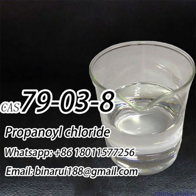 CAS 79-03-8 Propanoylchloride C3H5ClO Propanoylchloride Nieuwe P / Nieuwe B