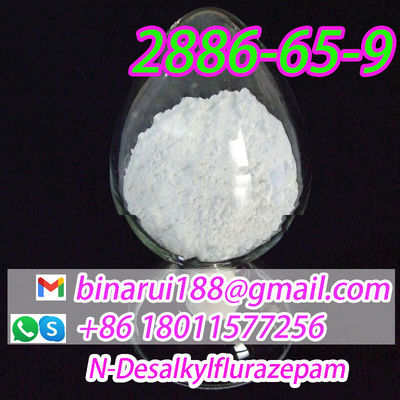 NORFLUDIAZEPAM CAS 2886-65-9 Dealkylflurazepam met 99% zuiverheid