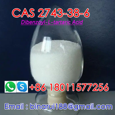 Levering van hoogwaardige fijne chemische tussenproducten van Dibenzoyl-L-Tartaric Acid CAS 2743-38-6