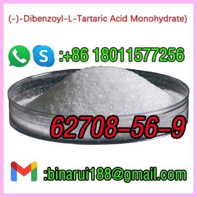 CAS 62708-56-9 L(-) -Dibenzoyl-L-tartinezuur monohydraat C18H16O9 L-DBTA