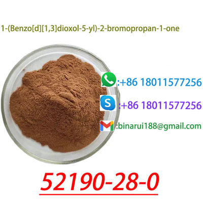 CAS 52190-28-0 1-propanon, 1-(1,3-benzodioxol-5-yl)-2-bromo-C10H9BrO3 1-(1,3-benzodioxol-5-yl)-2-bromopropan-1-one