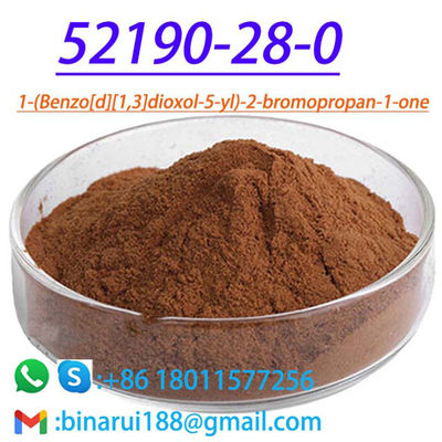 1-(Benzo[d][1,3]dioxol-5-yl)-2-broompropaan-1-on Cas 52190-28-0 1-(1,3-benzodioxol-5-yl)-2-broompropaan- 1-een