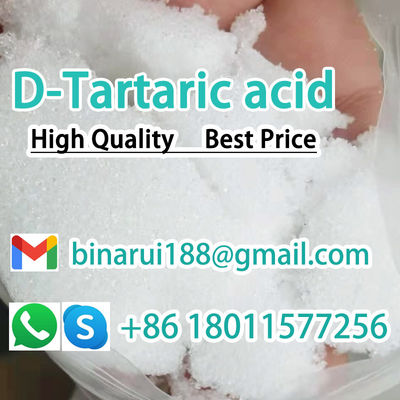 Cas 147-71-7 D-taartzuur C4H6O6 Taartzuur levensmiddelenadditieven