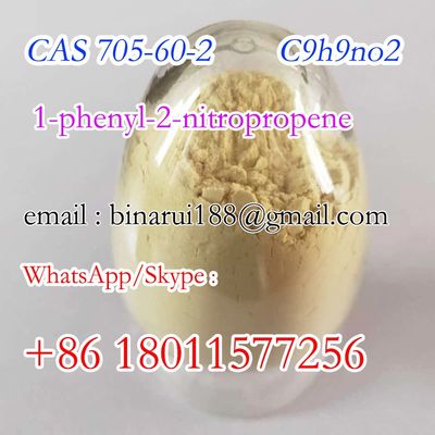 1-Fenyl-2-nitropropreen C9H9NO2 (2-Nitroproprop-1-en-1-yl) benzine CAS 705-60-2