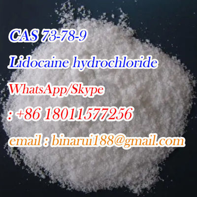 CAS 73-78-9 Vinnige levering Xilina Hydrochloride / Xyloneural