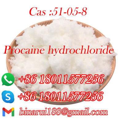 Gereed voorraad Procaïne hydrochloride / Procaïne HCl CAS 51-05-8