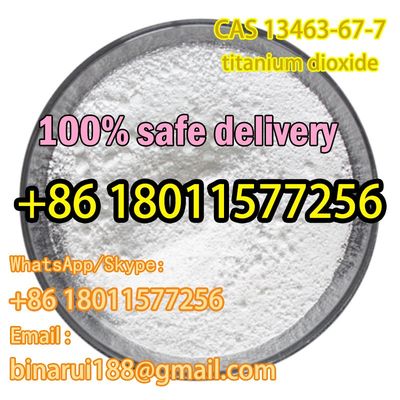 CAS 13463-67-7 O2Ti Titaniumdioxide / Titanium ((IV) Oxide Anatase Powder Ready Stock