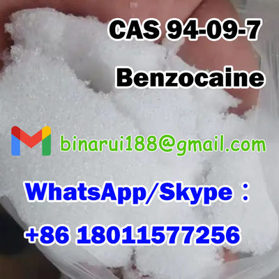 Hoge zuiverheid Nieuwe chemicaliën Benzocaïne / Americaine CAS 94-09-7